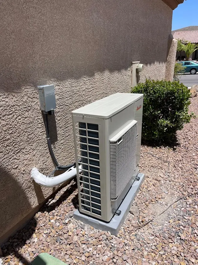 Residential air conditioning condenser unit in Oro Valley